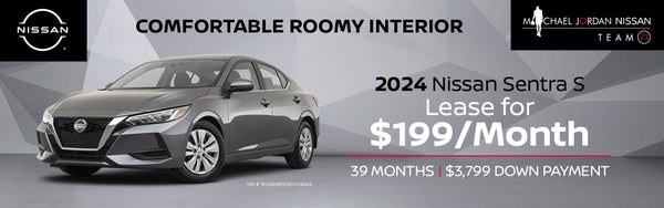 2024 Nissan Sentra Lease $199/Mo For 39 Mos